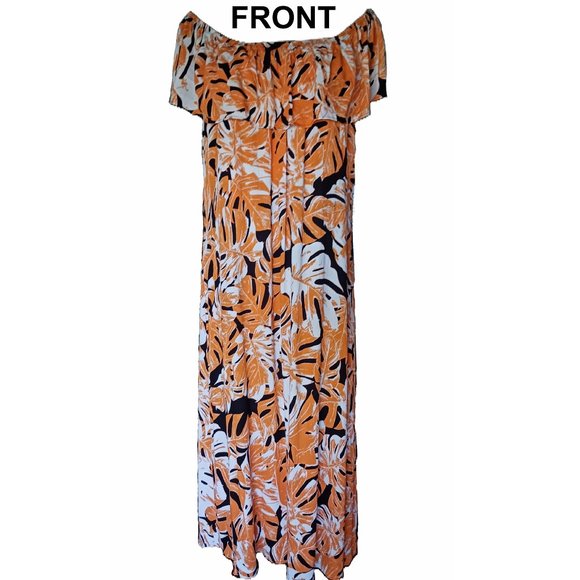 Ashley Stewart Dresses & Skirts - Womens Plus Size Maxi Dress Size 22 24 by Ashley Stewart Tropical Floral NWT